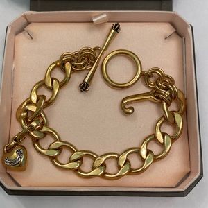 Juicy Couture Charm Bracelet with Heart Charm